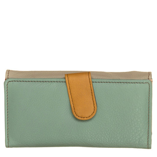 SORUKA Portafogli ESME liscio 47908 Grigio, aqua, cuoio-SORUKA-VIALESCARPE