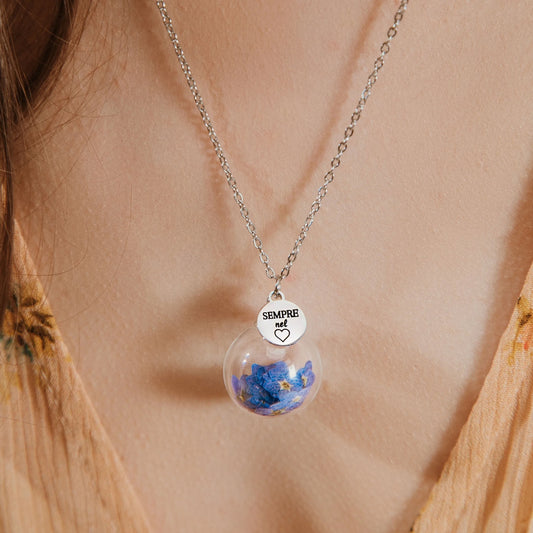 MAT TEA - Collana sei sempre nel cuore “Non ti scordar di me”-MAD TEA-VIALESCARPE