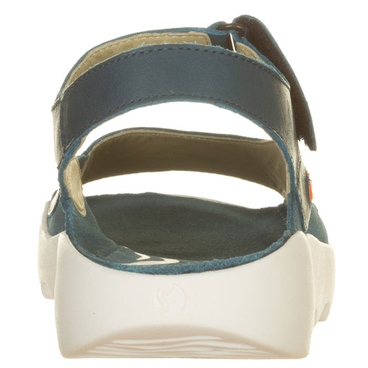 Sandali teal con cinturino-Softinos-VIALESCARPE