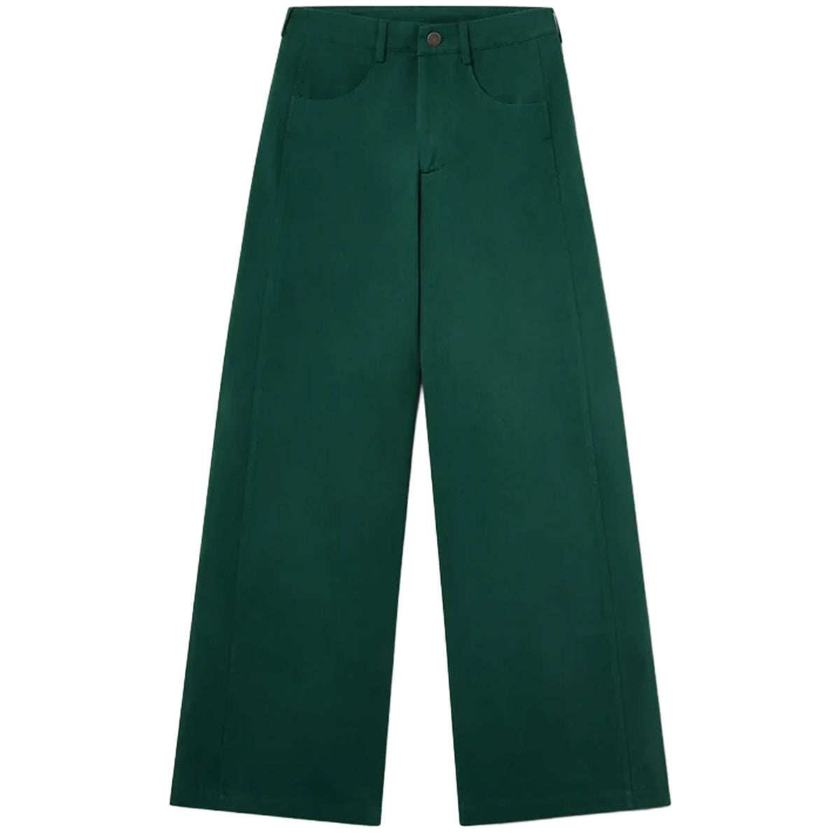 COMPAÑÍA FANTÁSTICA Jeans verde petrolio-Compañía Fantástica-VIALESCARPE
