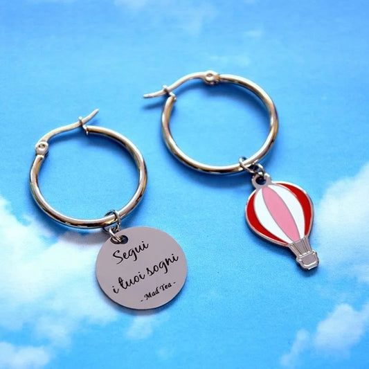 MAT TEA - Orecchini DREAM BIG - Segui i tuoi sogni-MAD TEA-VIALESCARPE