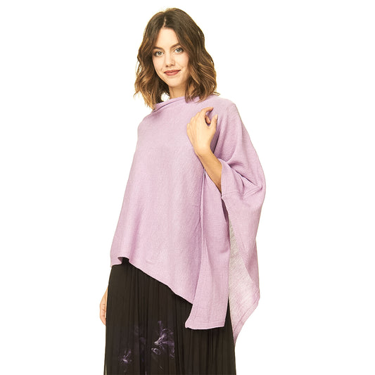 Il Ponchetto Lana Alpaca Lilla