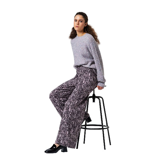 SURKANA - Pantaloni fluidi in viscosa ecovero-SURKANA-VIALESCARPE