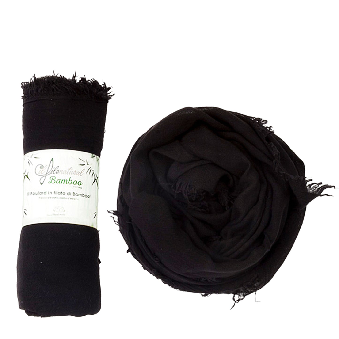 Il Foulard in Filato di Bamboo EcoVeg Tinto a Freddo-IL PONCHETTO-VIALESCARPE