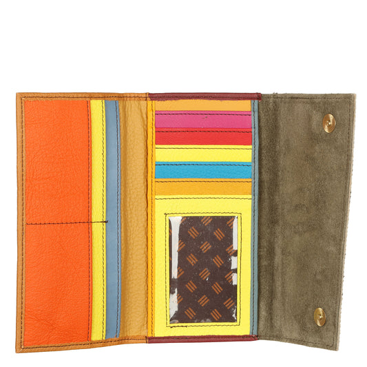 SORUKA Portafogli Pisa stampa/pelo Cuoio-Zebra-Bordò-SORUKA-VIALESCARPE