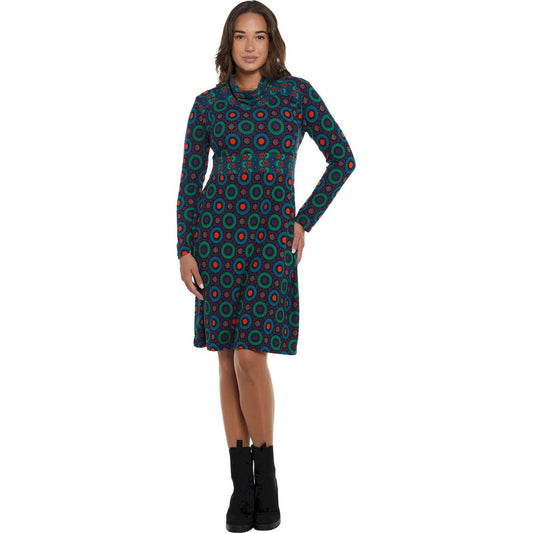 BABA Design - Abito corto jersey collo alto-Baba design-VIALESCARPE