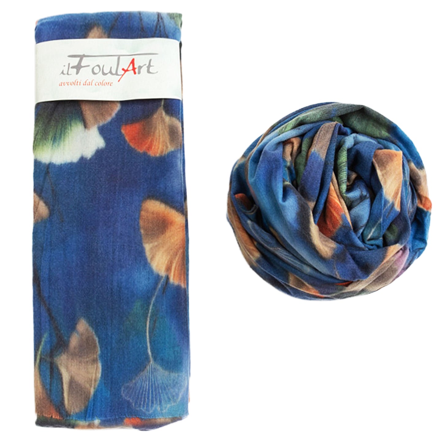 Scialle Sciarpone IlFoulART Caldo Morbido Jinko