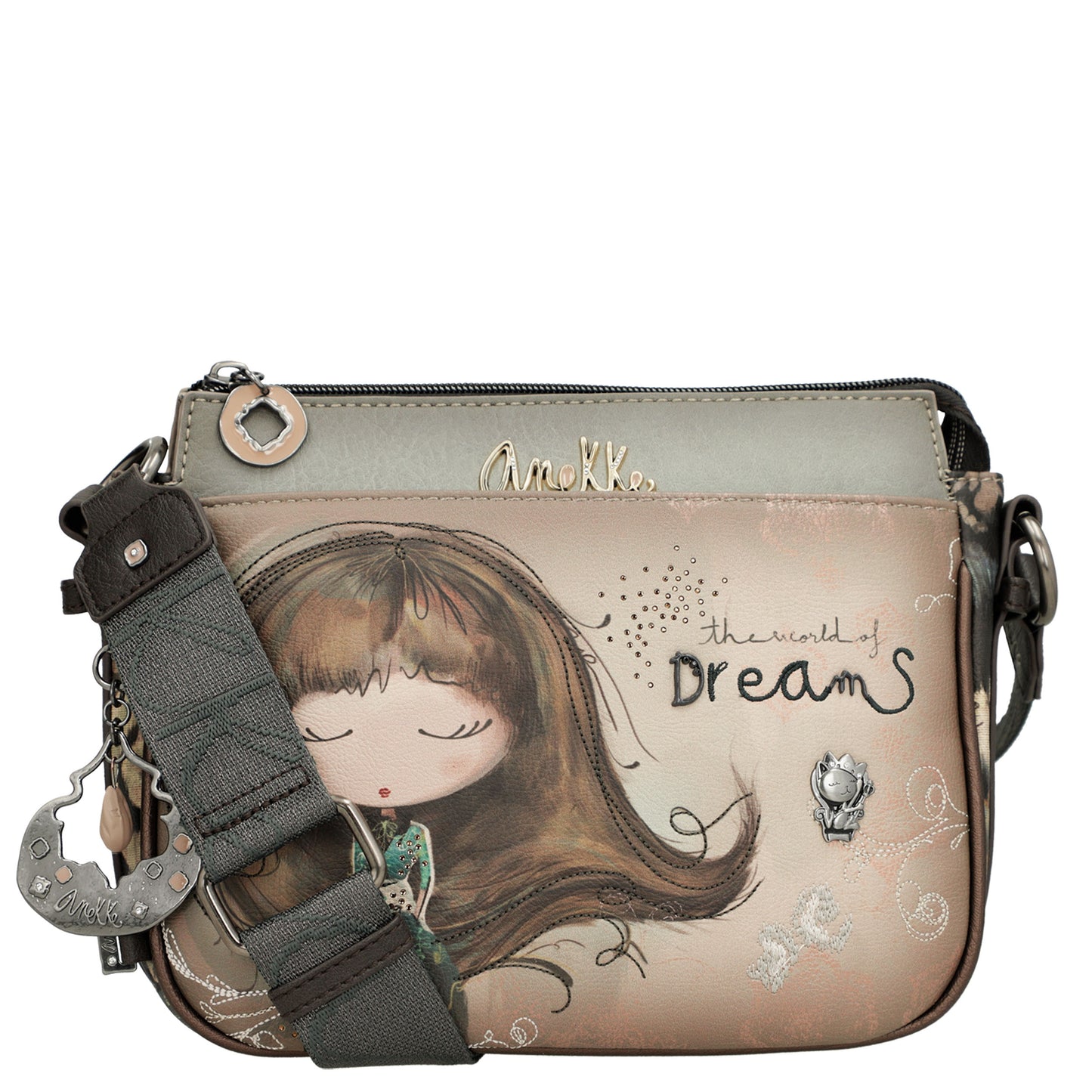 ANEKKE - Tracolla media 3 scomparti Real-ANEKKE-VIALESCARPE