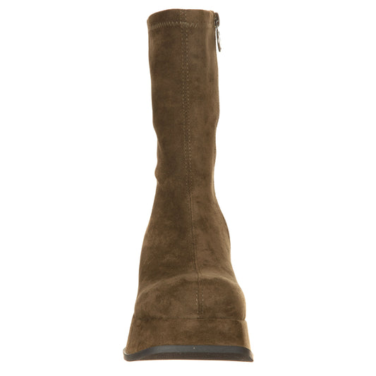 Stivaletto con tacco a blocco e plateau-Noa Harmon-VIALESCARPE