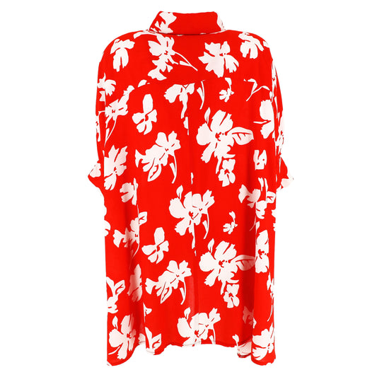 KARAKORUM Camicia RUBY Rosso e Bianco-KARAKORUM-VIALESCARPE