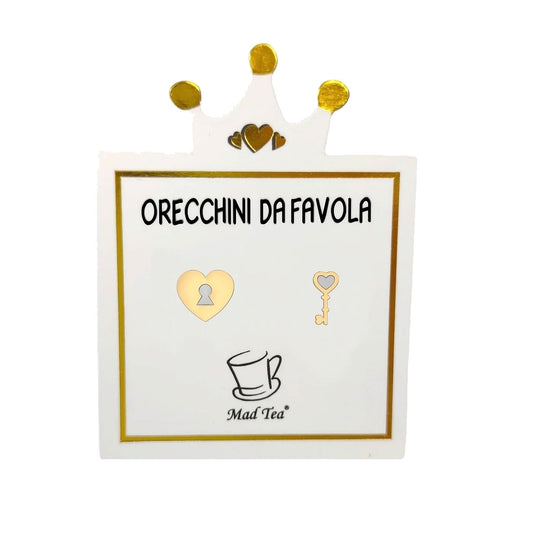 MAT TEA - Orecchini - Chiave e serratura d Alice-MAD TEA-VIALESCARPE
