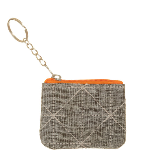 Portamonete portachiavi - Reuse grigio-SMATERIA-VIALESCARPE