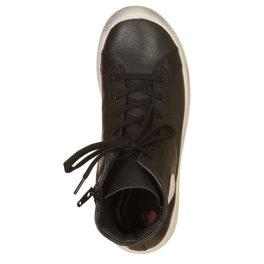 Polacchini con lacci e zip laterale-Softinos-VIALESCARPE