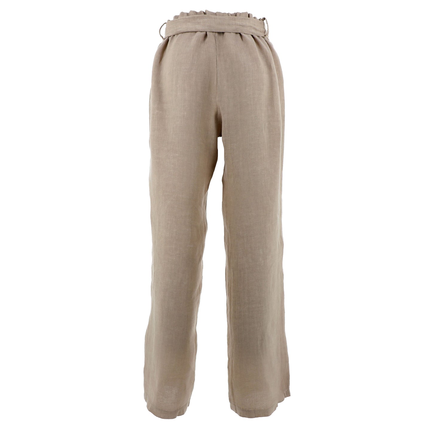 KARAKORUM Pantaloni LINDY lino Ecru-KARAKORUM-VIALESCARPE