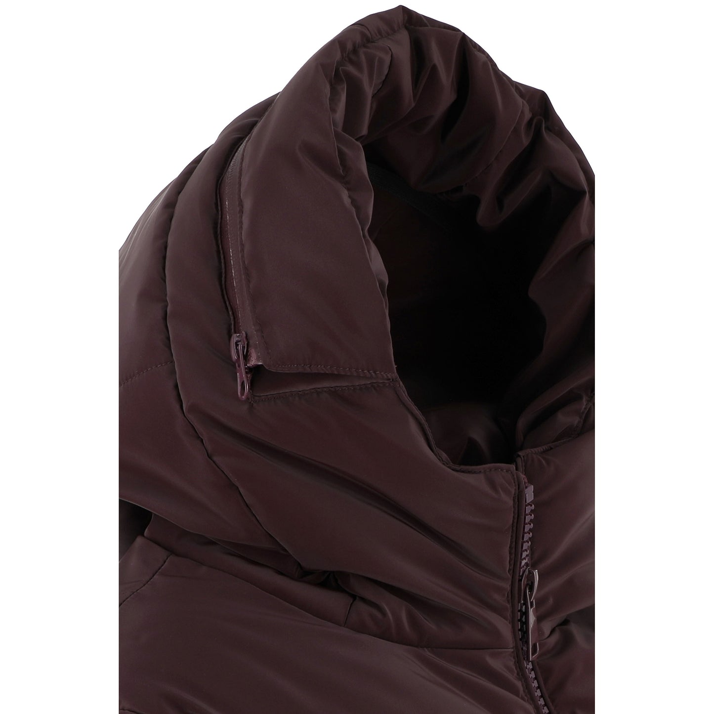 KARAKORUM Piumino Nadine Bordò effetto vellutato