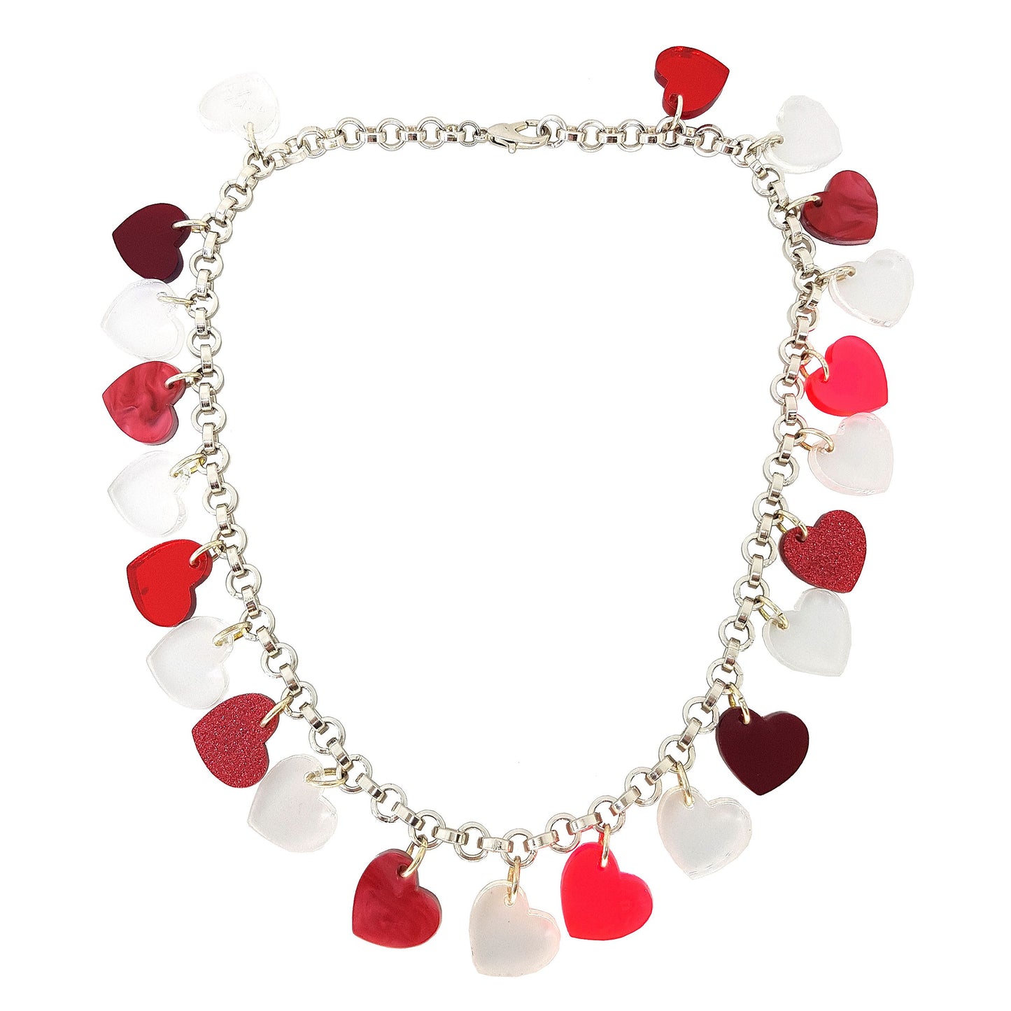 ARKY FLY Girocollo catena con cuoricini-ARKYFLY-VIALESCARPE