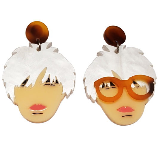 ARKY FLY Orecchini pendenti Andy Warhol