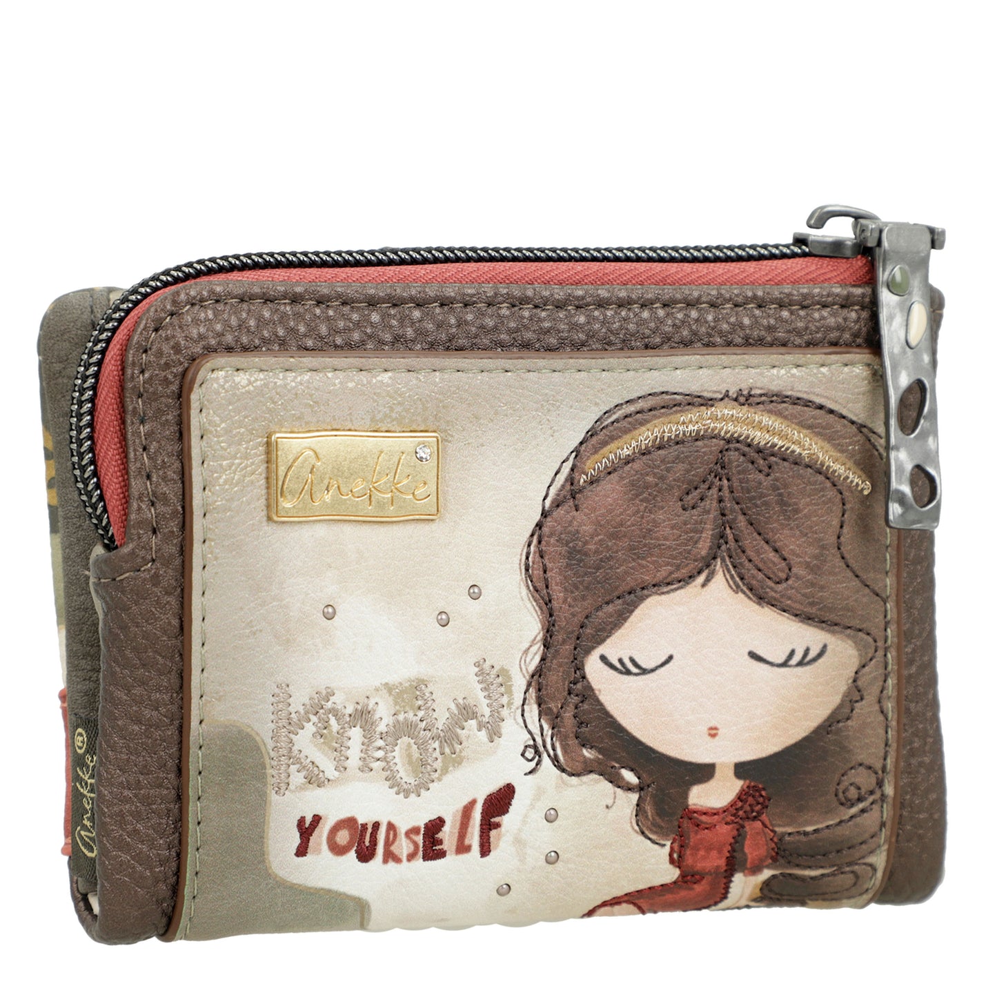 ANEKKE Portamonete piccolo flessibile RFID Muse-ANEKKE-VIALESCARPE