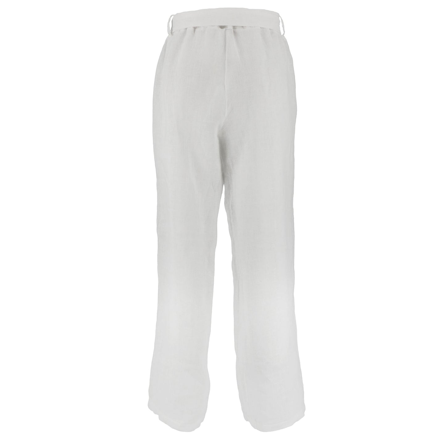 KARAKORUM Pantaloni LINDY lino Bianco-KARAKORUM-VIALESCARPE
