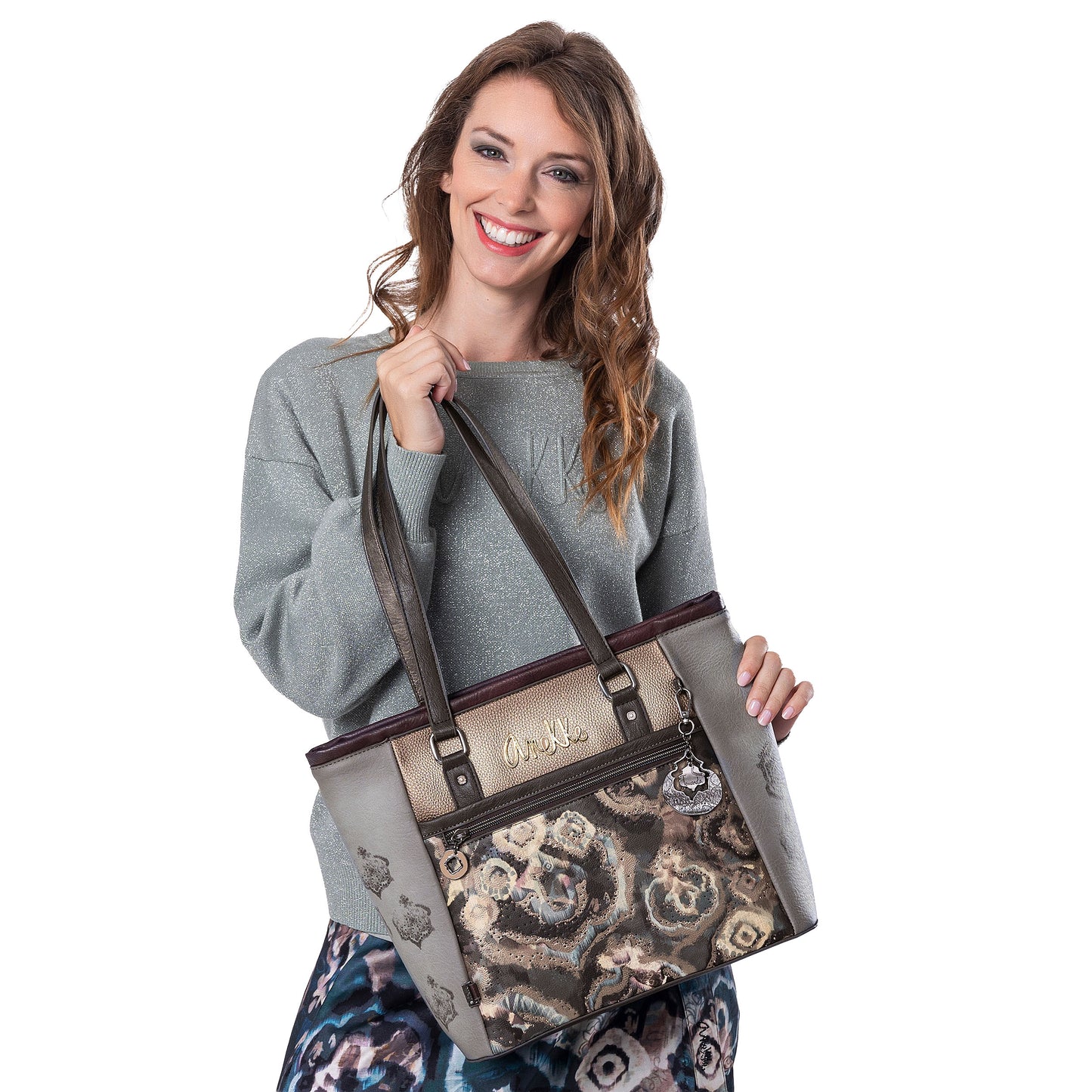 ANEKKE - Borsa tote grande Manifesto