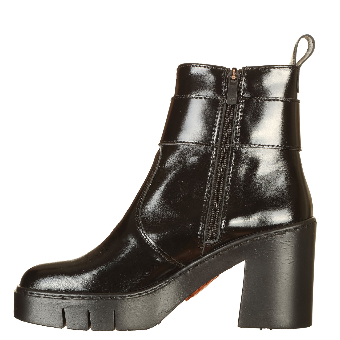 ART Stivaletti Berna Skinny nero con zip