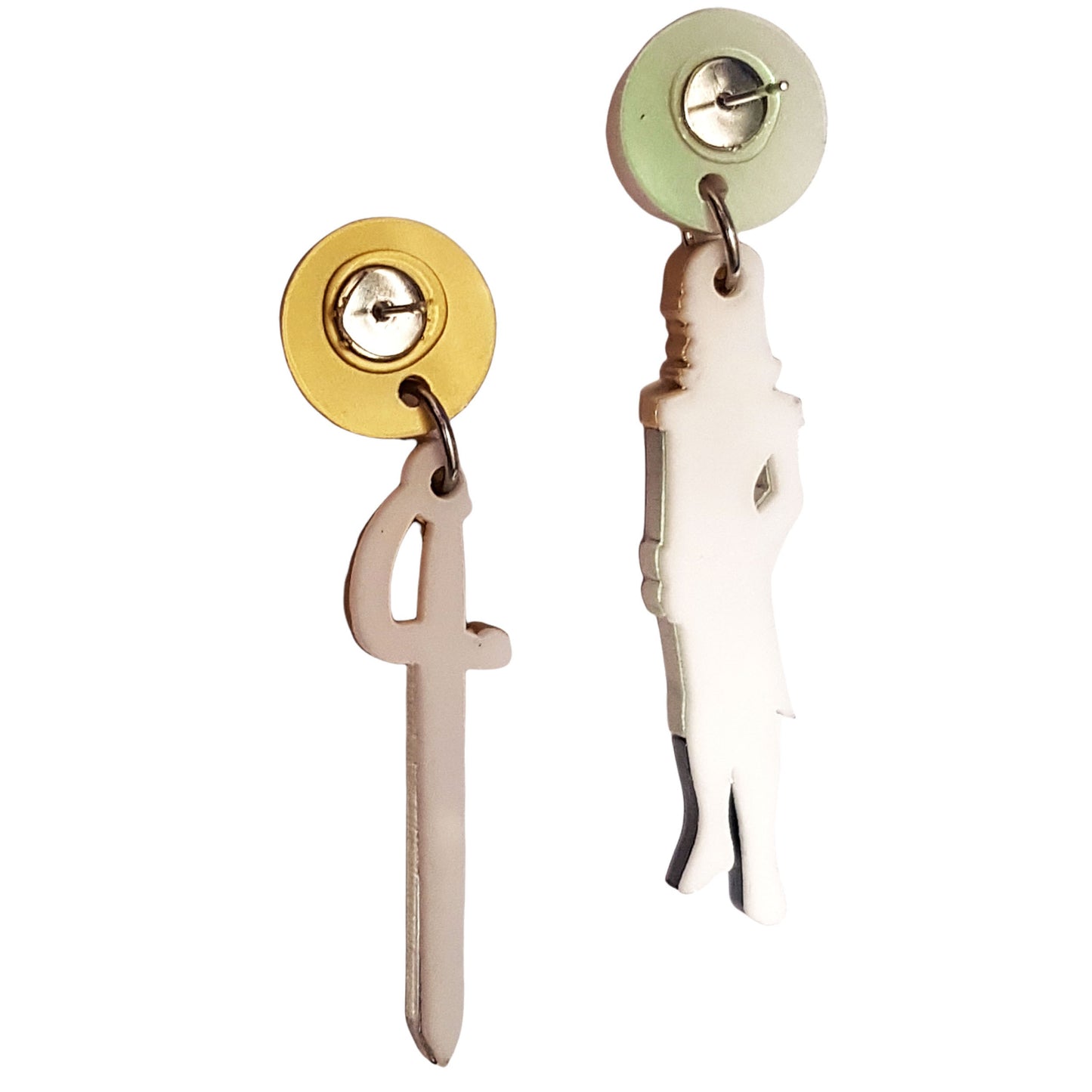 ARKY FLY Orecchini pendenti Lady Oscar multicolor