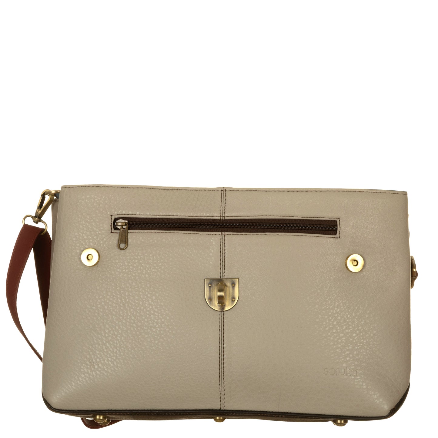 SORUKA Borsa ORLEANS premium Grigio, Azzurro, Multi