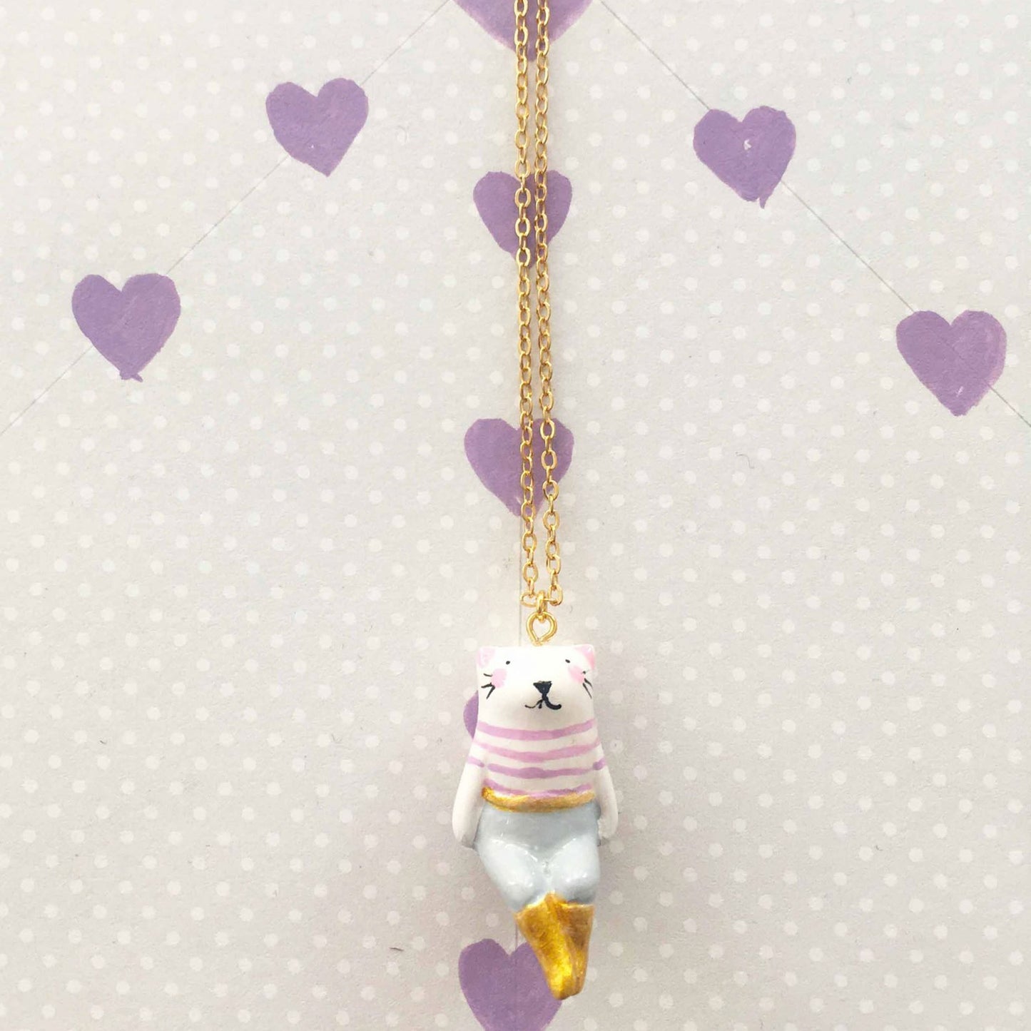 Collana Gatto con gli stivali - 3D