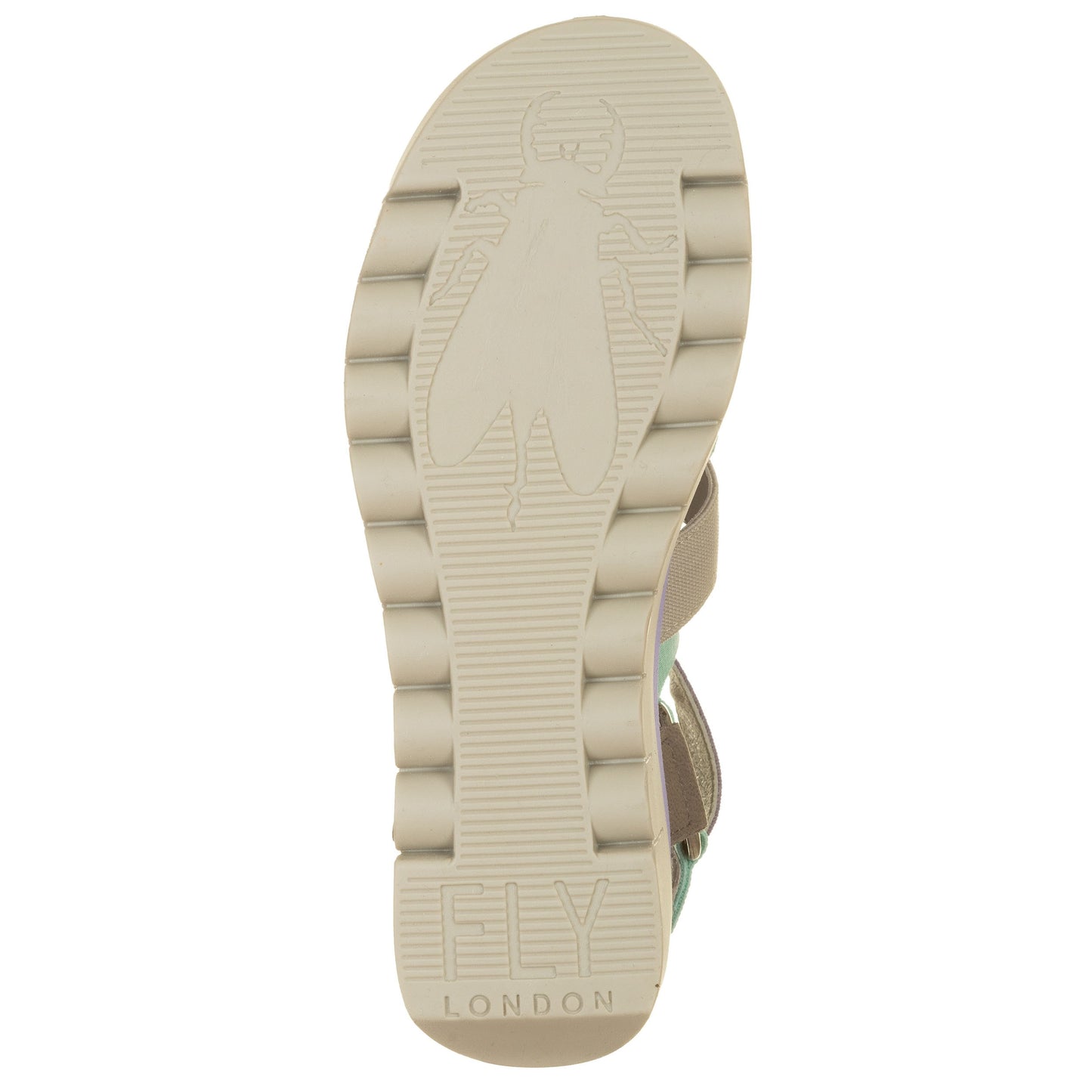 FLY LONDON Sandali gladiatore elastico multi con zeppa-FLY LONDON-VIALESCARPE