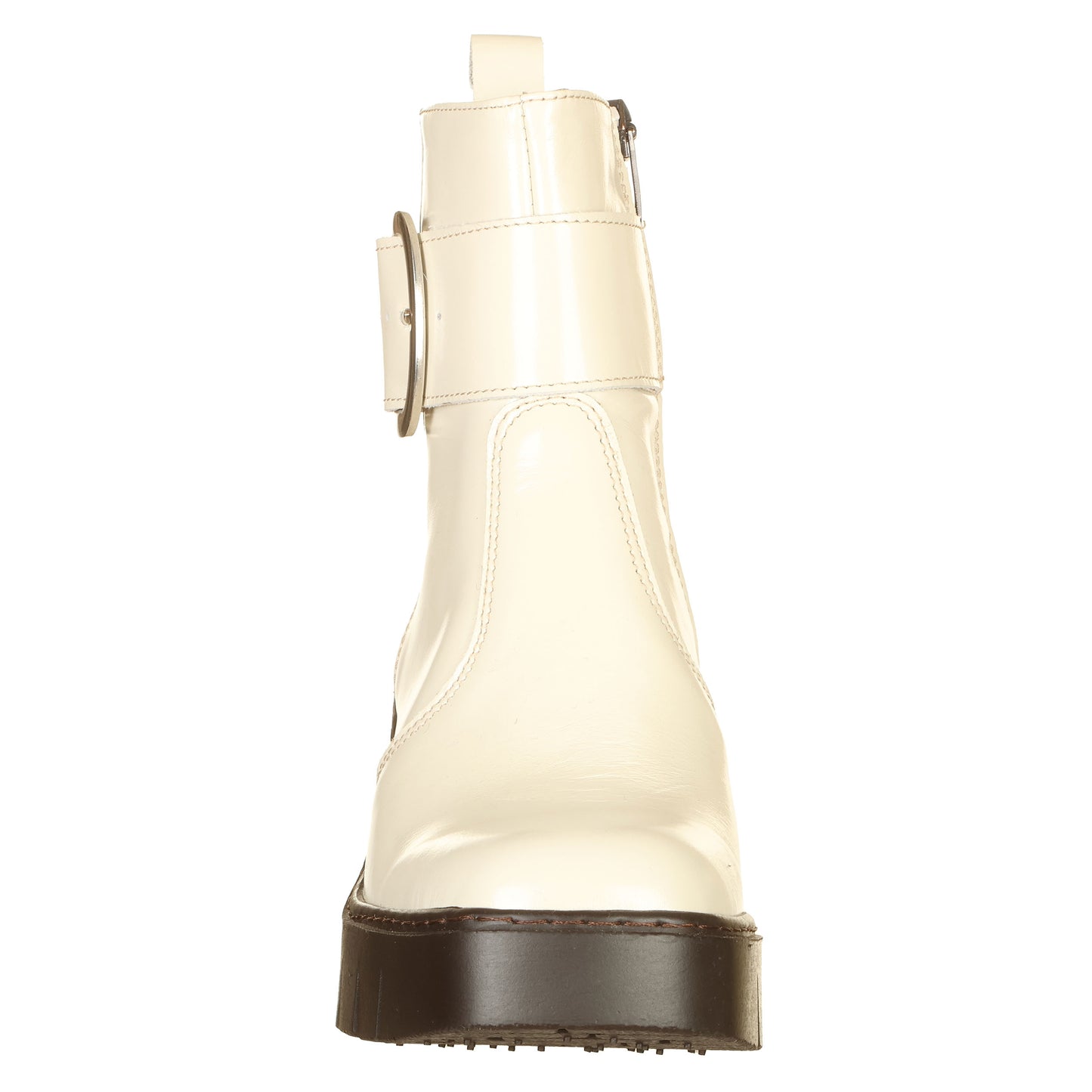 ART Stivaletti Berna Skinny crema con zip