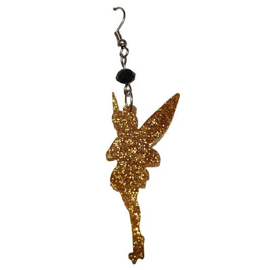 Orecchini pendenti asimmetrici Peter Pan silouette-ARKYFLY-VIALESCARPE