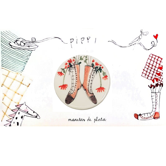 Spilla media Pippi Calzelunghe-MANITAS DE PLATA-VIALESCARPE