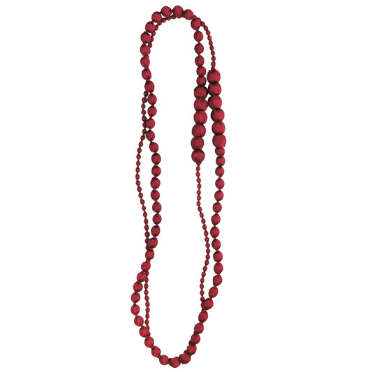 LOOM - Collana Duyen Seta Granata-LOOM-VIALESCARPE