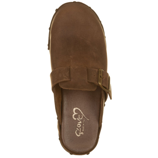 Sabot Glove nabuk ingrassato testa di moro-GLOVE-VIALESCARPE