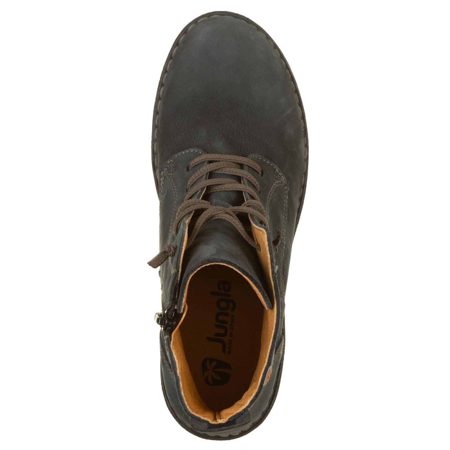JUNGLA - Ankle boots con lacci elastici e zip