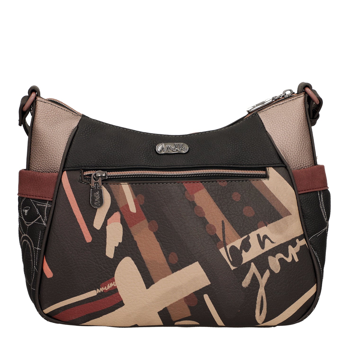 ANEKKE - Borsa a spalla con tracolla grande Mademoiselle