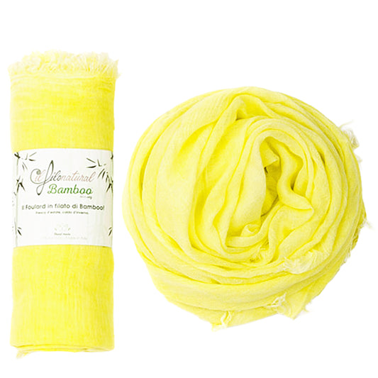 Il Foulard in Filato di Bamboo EcoVeg Tinto a Freddo