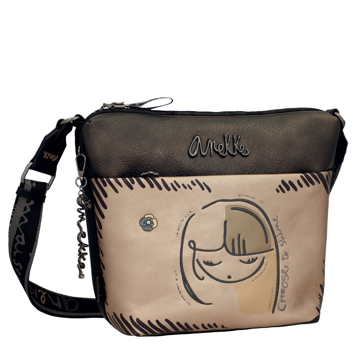 ANEKKE - Tracolla grande con tasca anteriore Nature Koko-ANEKKE-VIALESCARPE