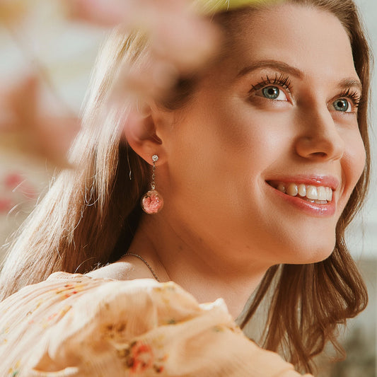 MAT TEA - Orecchini della felicità “Gypsophila”-MAD TEA-VIALESCARPE