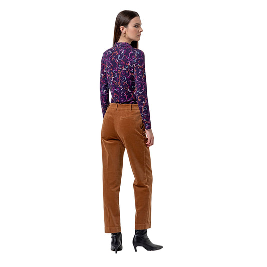 SURKANA Pantalone Chino in Velluto a Coste Toffee-SURKANA-VIALESCARPE