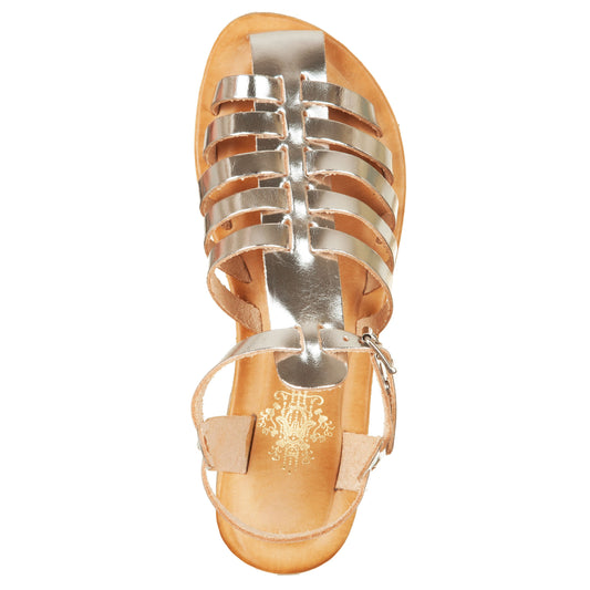 Sandali gladiatore laminati-VIALESCARPE-VIALESCARPE