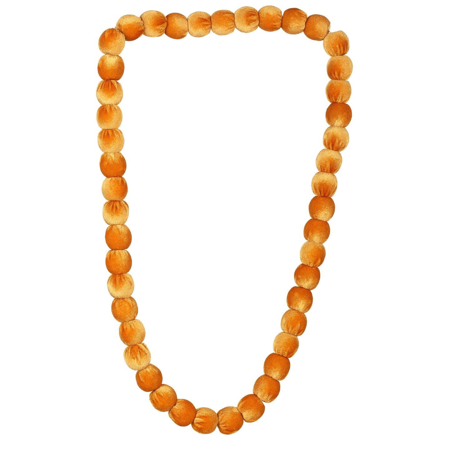 LOOM - Collana Doan Mega Velvet Arancio-LOOM-VIALESCARPE