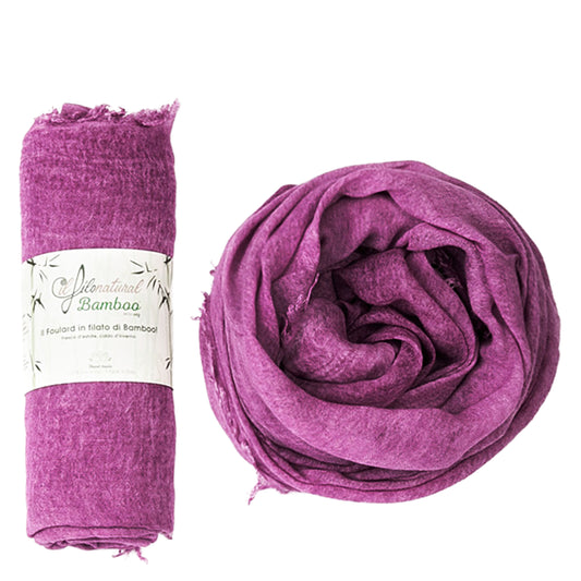 Il Foulard in Filato di Bamboo EcoVeg Tinto a Freddo