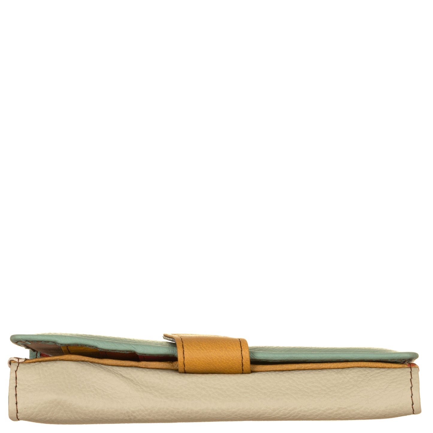 SORUKA Portafogli ESME liscio 47908 Grigio, aqua, cuoio
