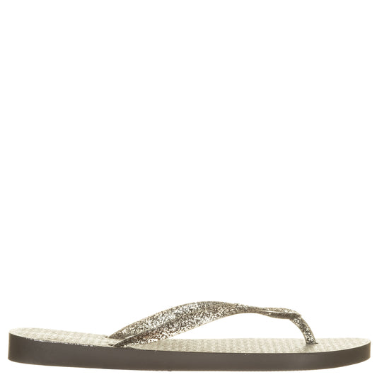 Infradito Ipanema Glitter Nero-IPANEMA-VIALESCARPE