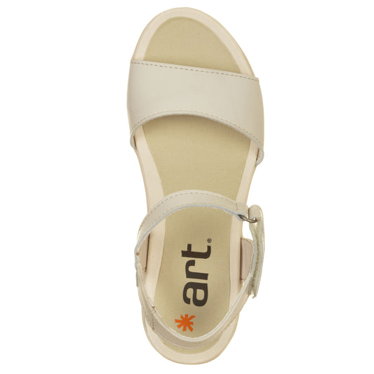 ART Sandali ALFAMA nappa panna-ART®-VIALESCARPE