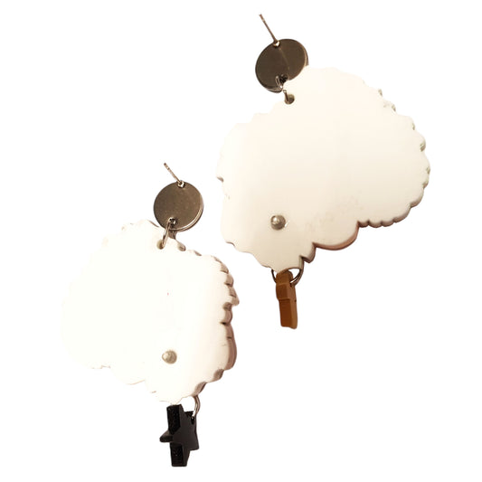 Orecchini pendenti Madonna-ARKYFLY-VIALESCARPE