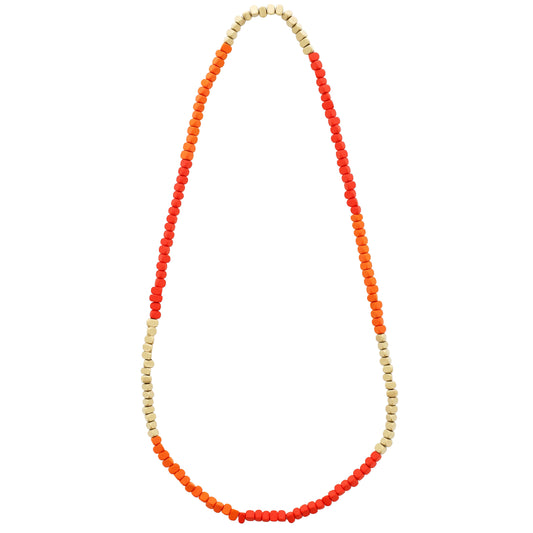 KARAKORUM - Collana ORANGE multicolor