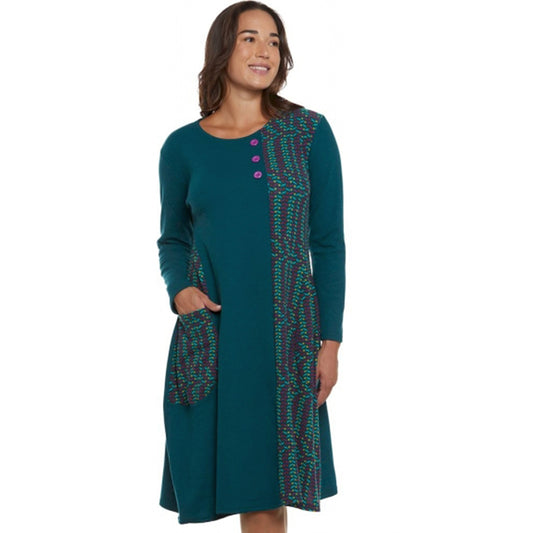 BABA Design Vestito corto con tascona Happy Baba-Baba design-VIALESCARPE