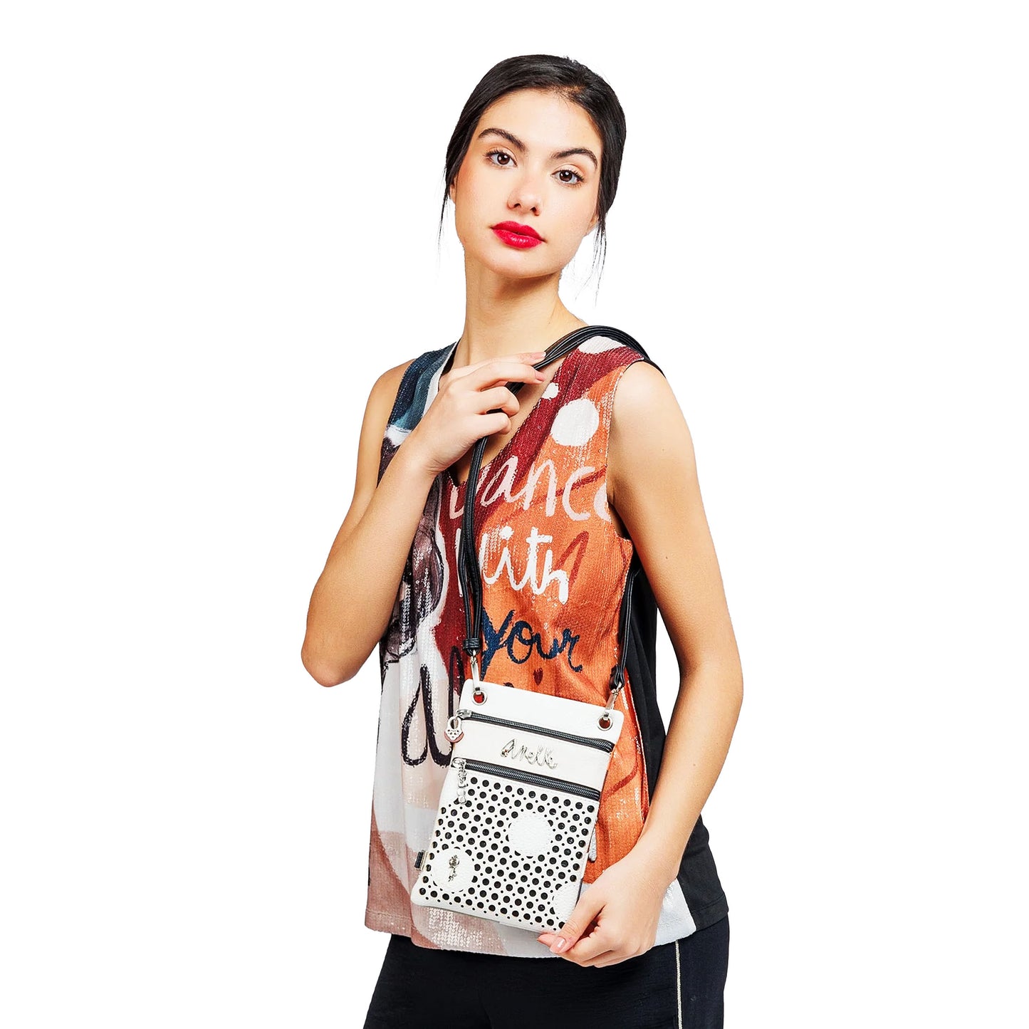 ANEKKE Mini borsa a tracolla con 2 scomparti Alma